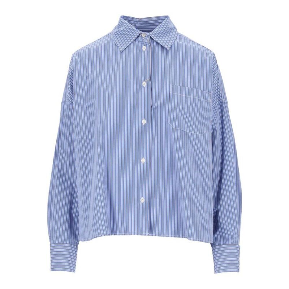 Weekend Max Mara Women Short Striped Cotton Shirt